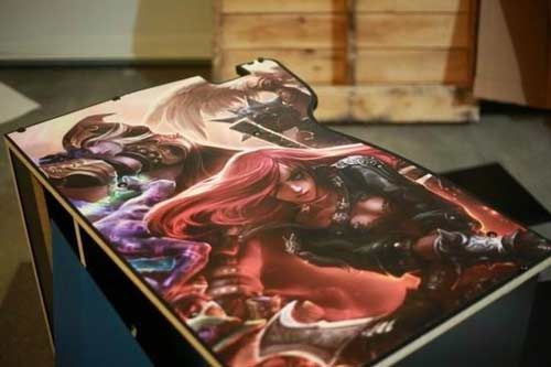 经典绝不遗忘 真爱粉自制LOL主题街机